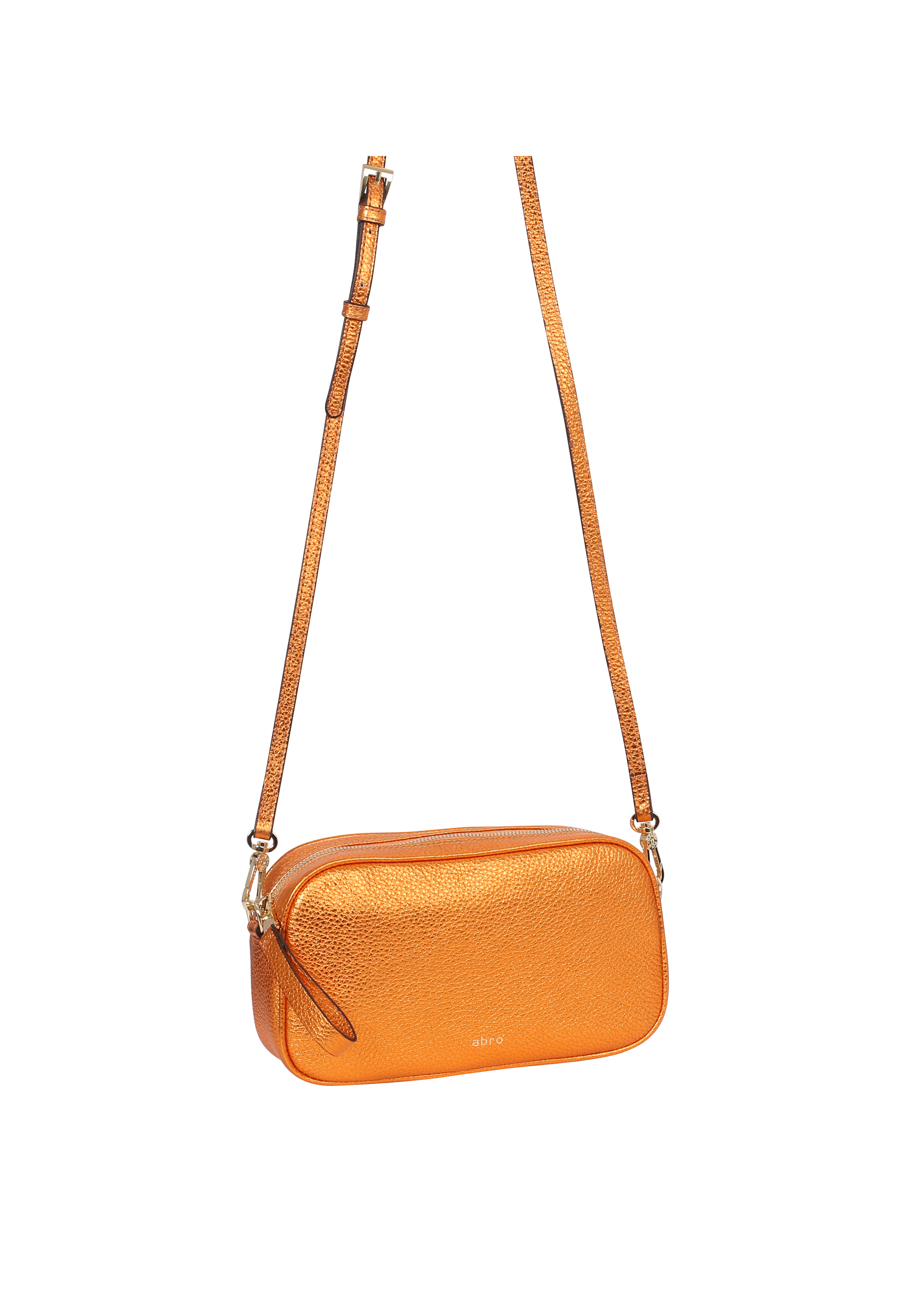 Cross body bag TINA big Leather Shimmer