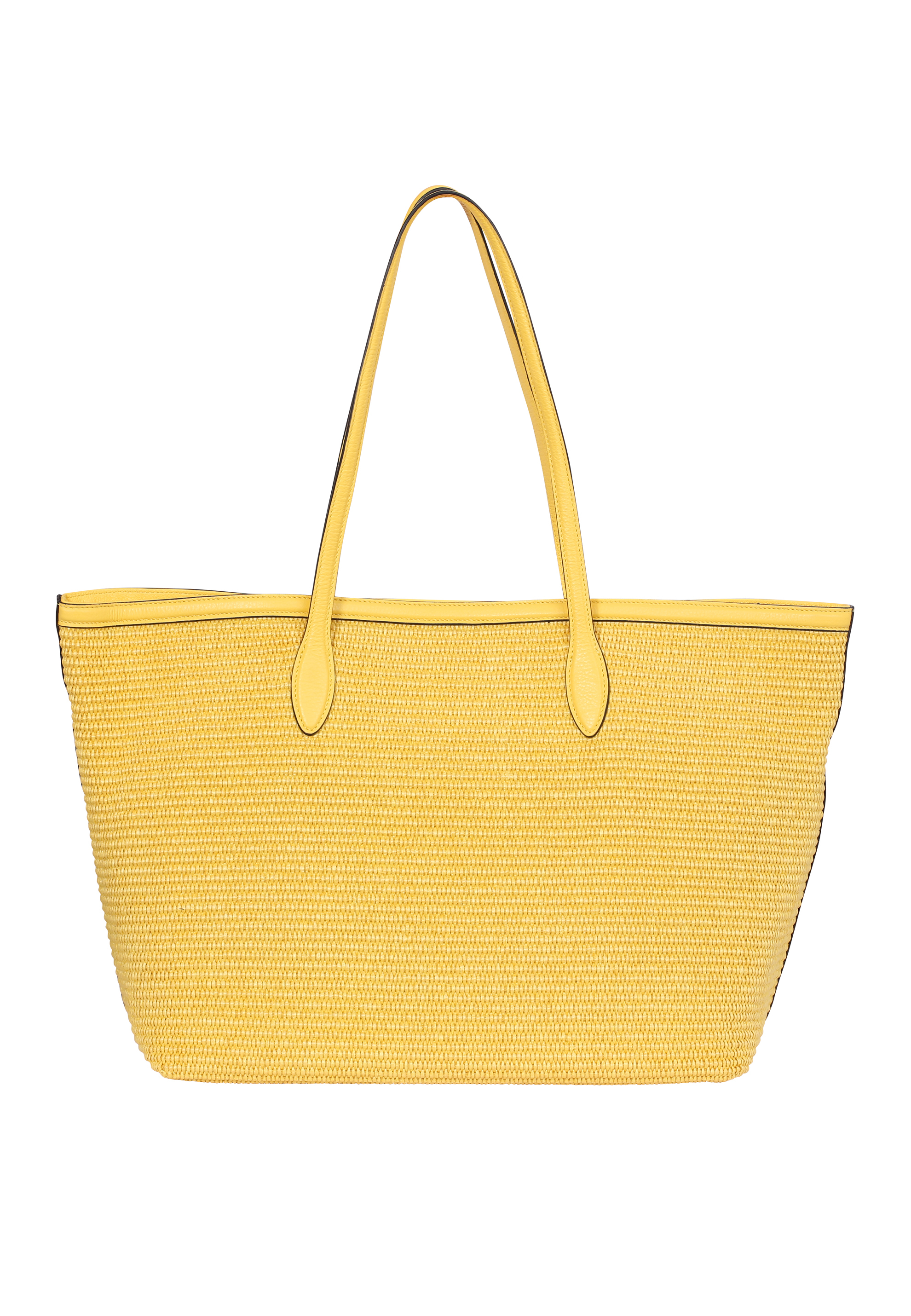 Shopper PRIMULA Stoff Raffia