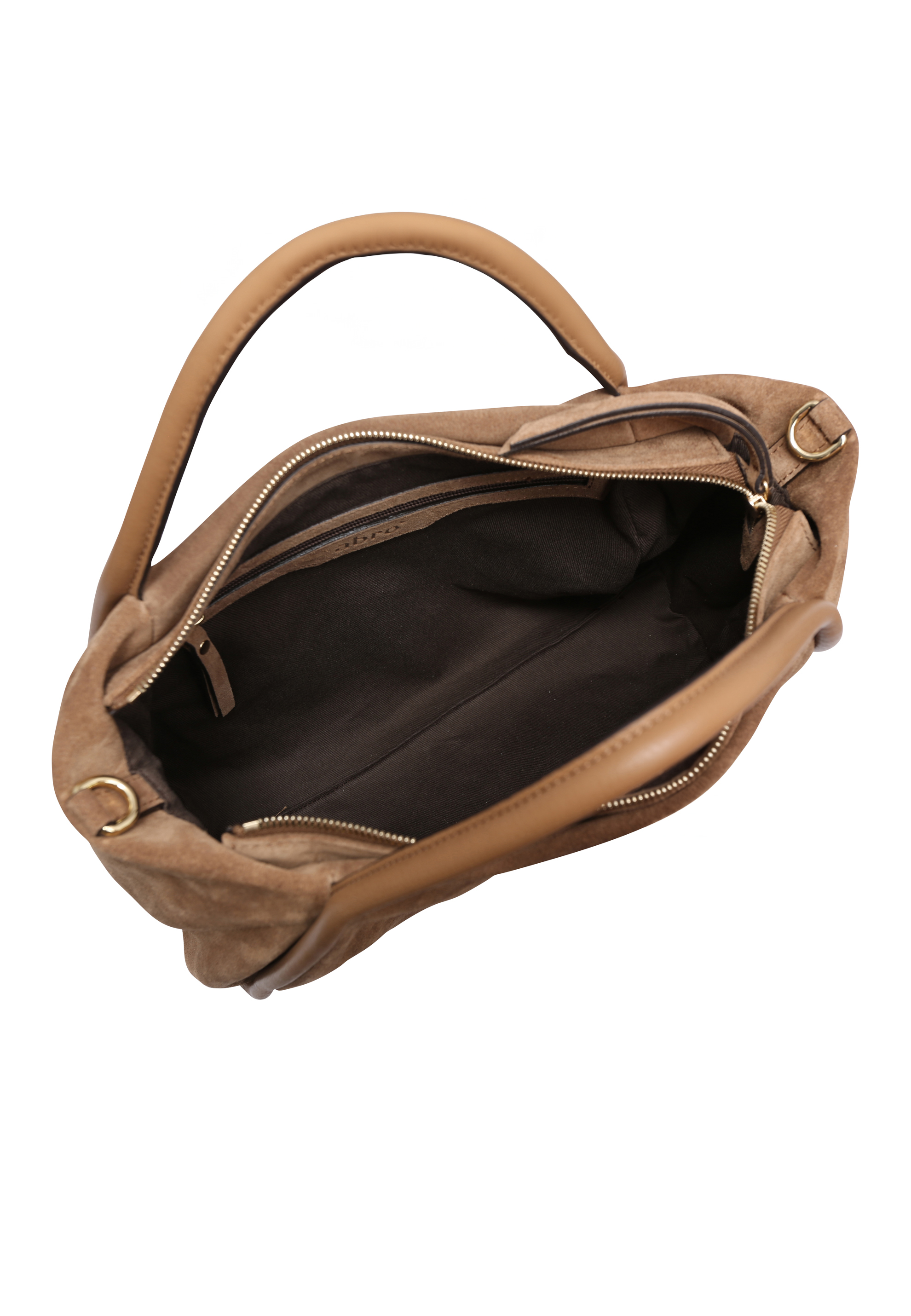 Shopper WILLOW small Leather Suede