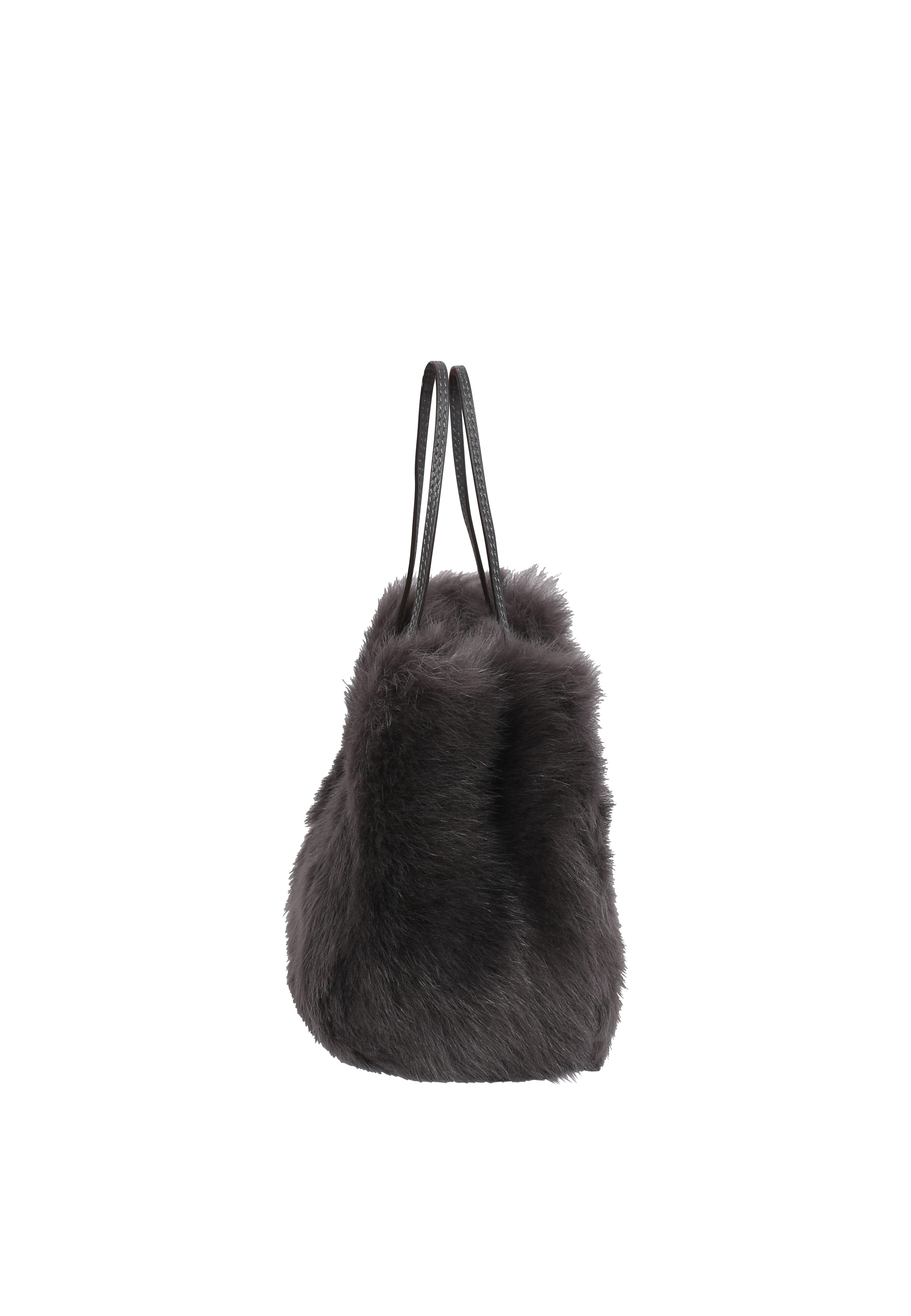 Handbag NOELLE Leather Shearling LH