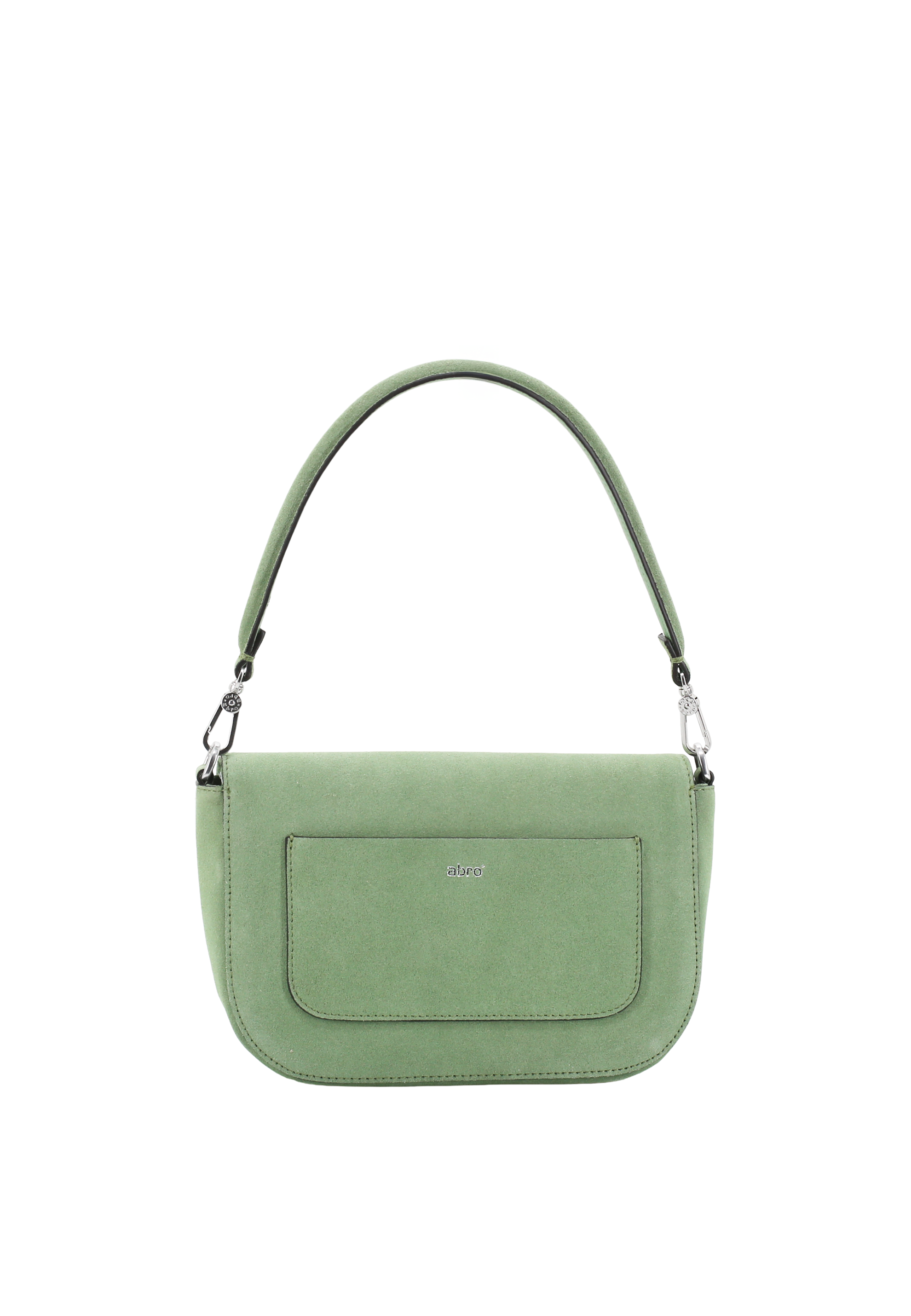 Schultertasche CAMILLA Leder Suede