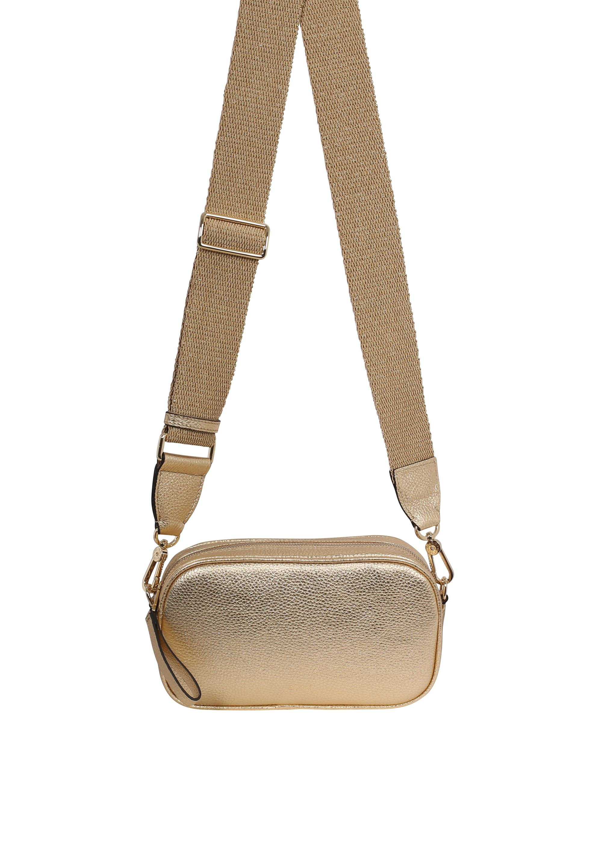 Cross body bag TINA big Leather Shimmer