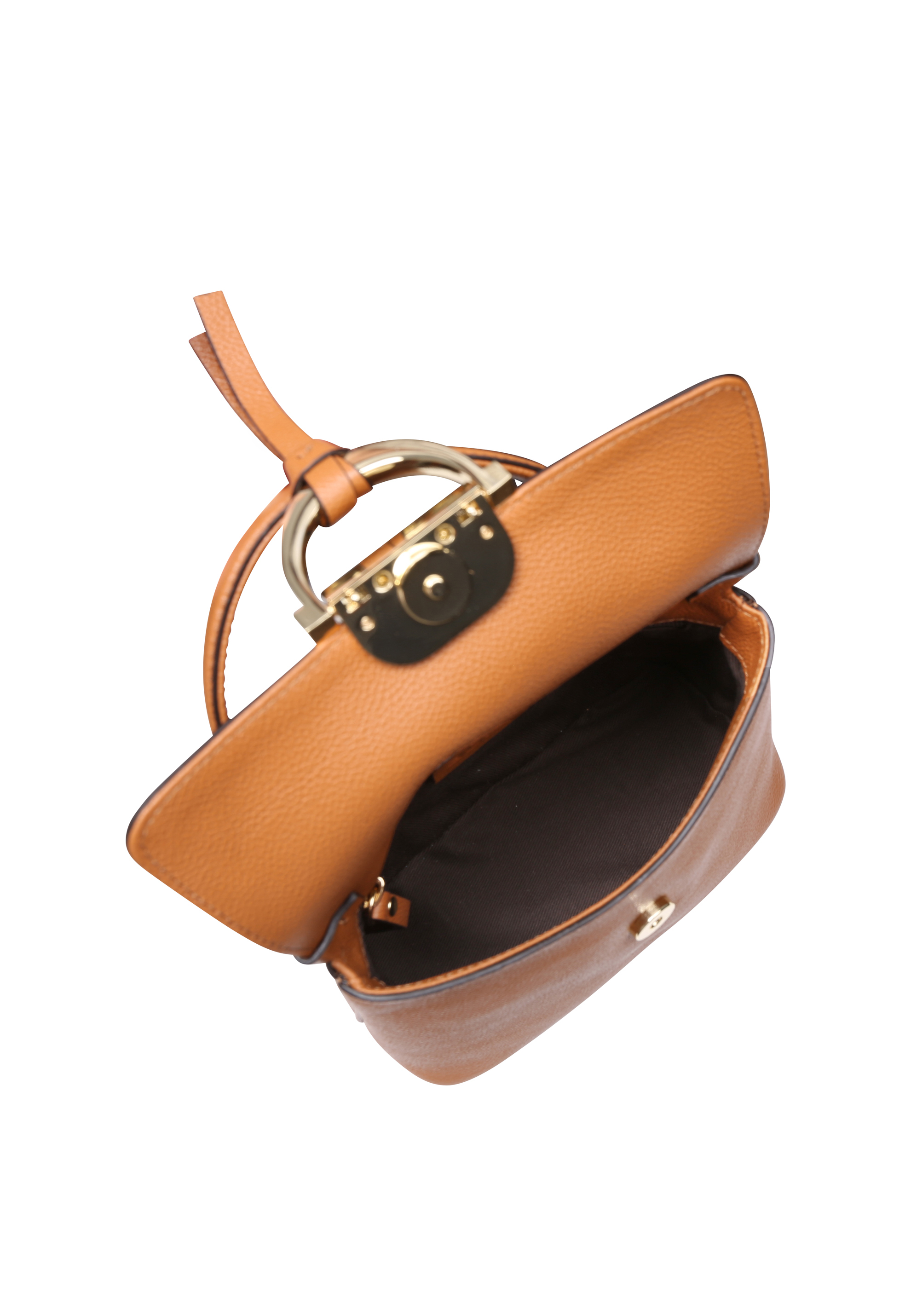 Handbag TEMI Leather Kavir