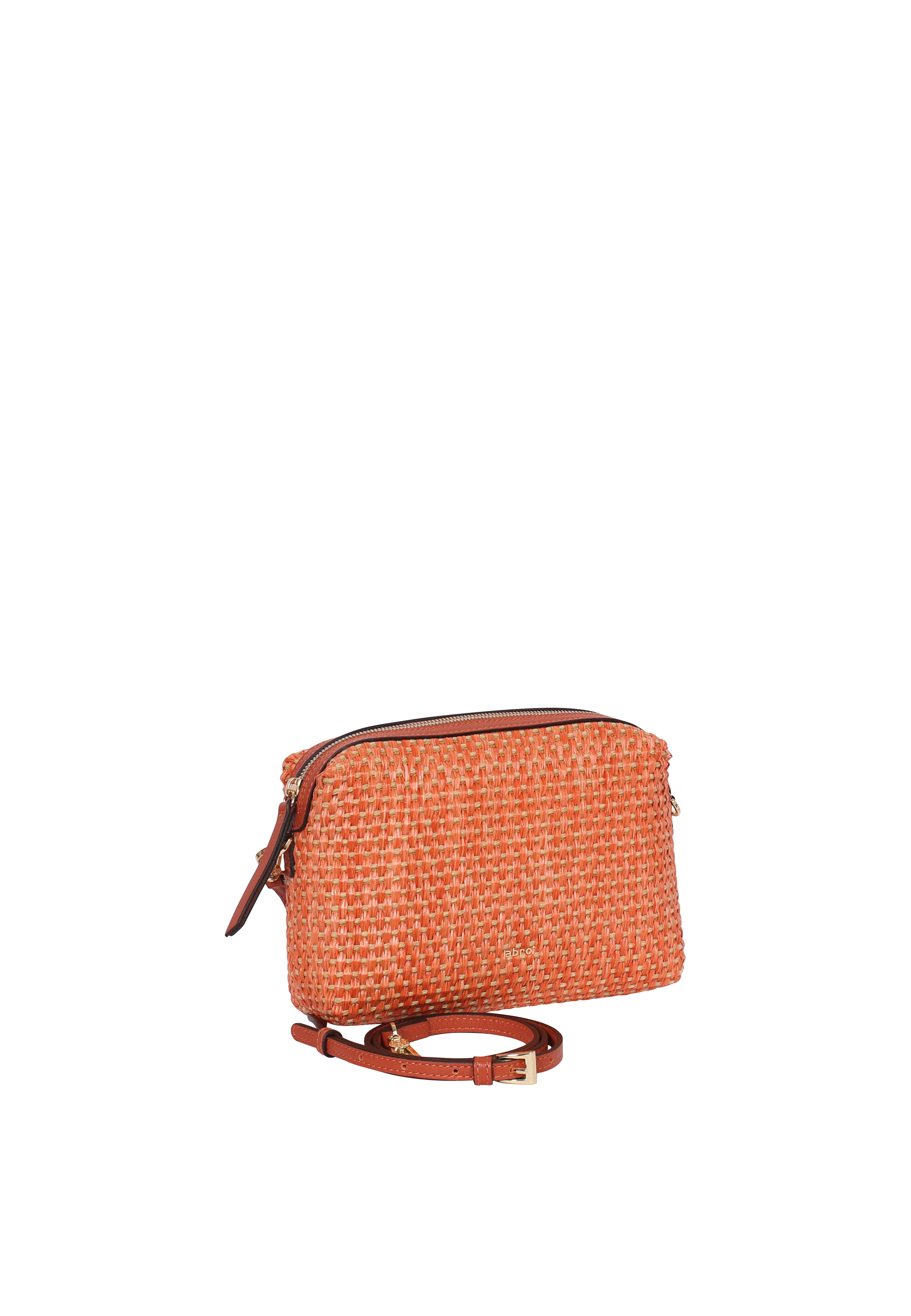 Cross body bag KAIA Fabric Raffia cestino