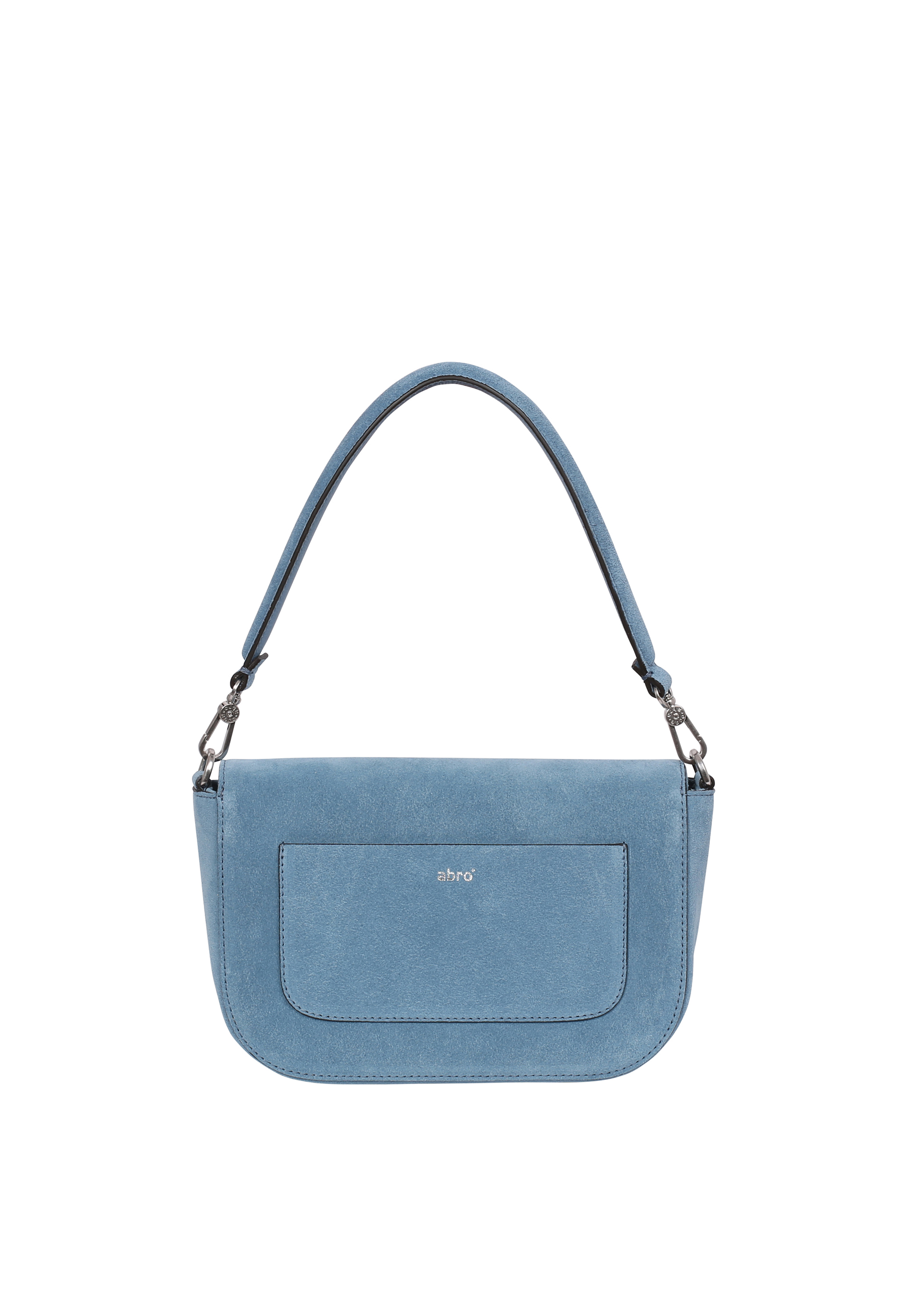 Schultertasche CAMILLA Leder Suede