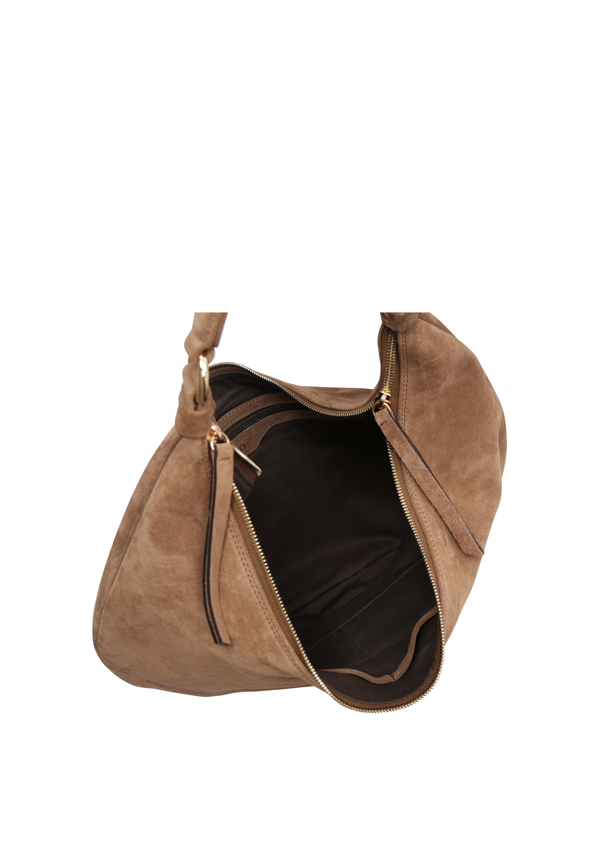 Hobo bag NANA big Leather Suede