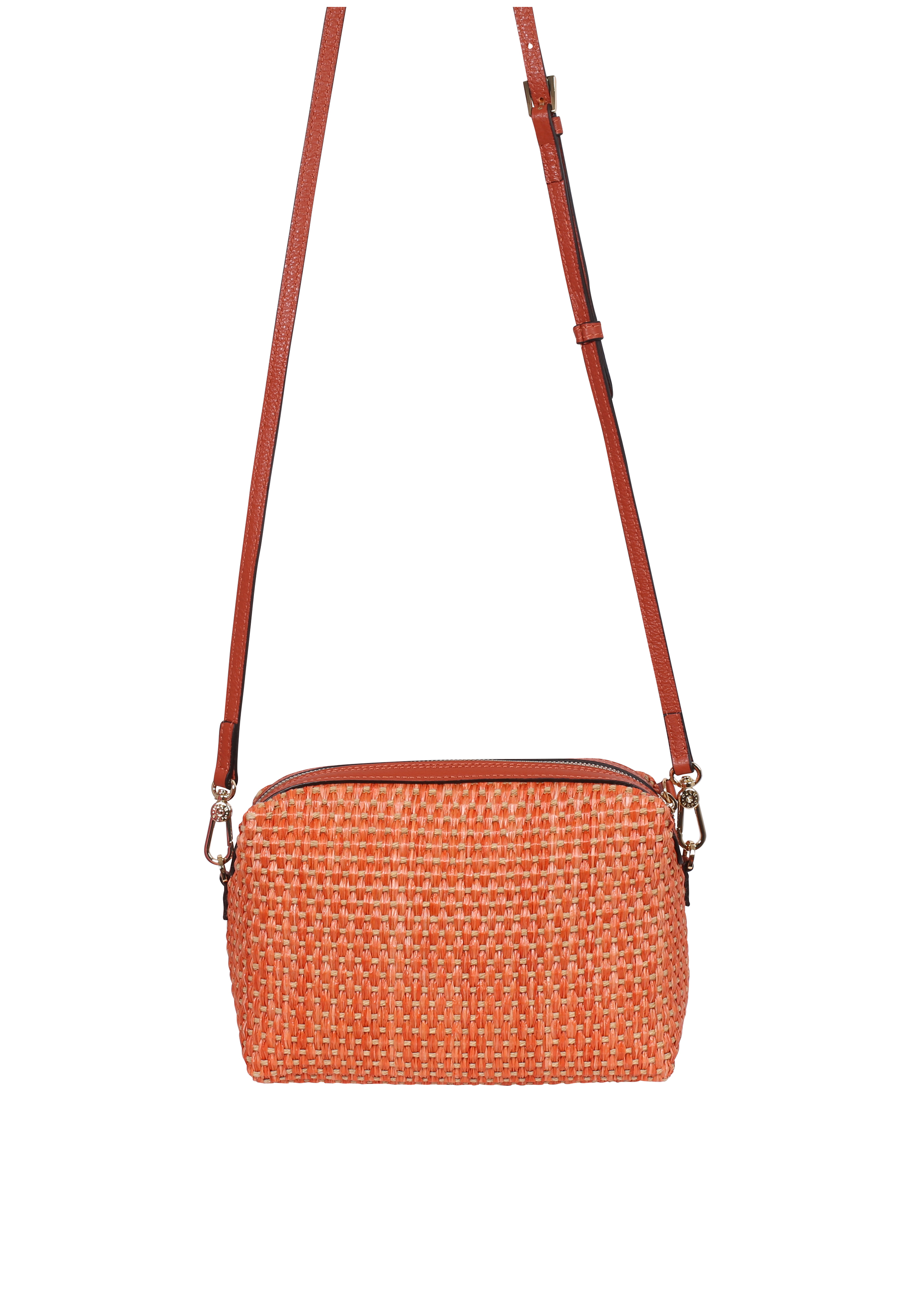 Cross body bag KAIA Fabric Raffia cestino