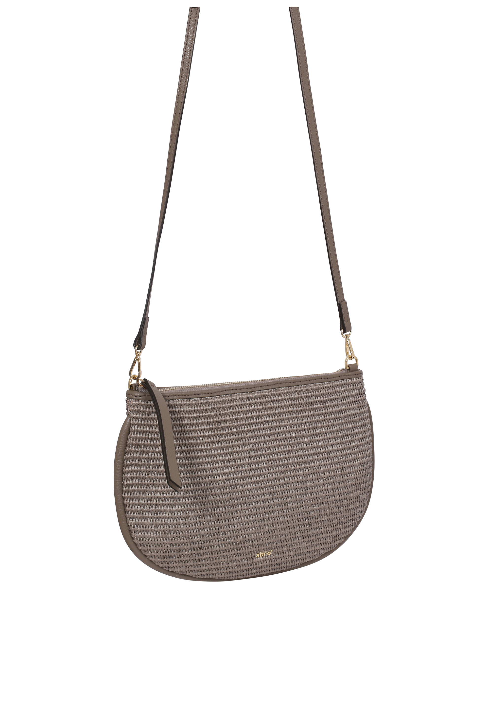 Schultertasche WILLOW Stoff Raffia