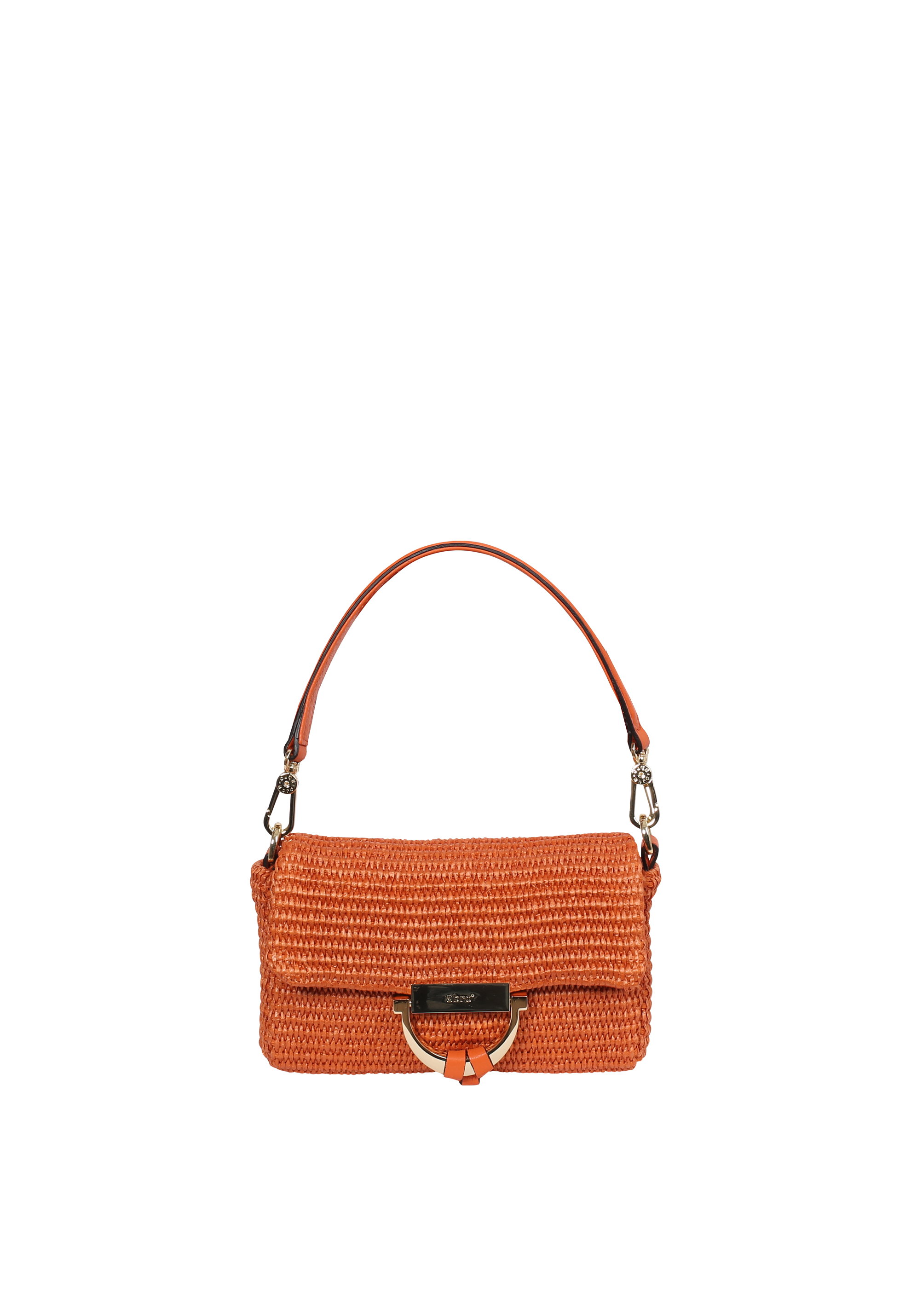 Schultertasche TEMI Raffia classic