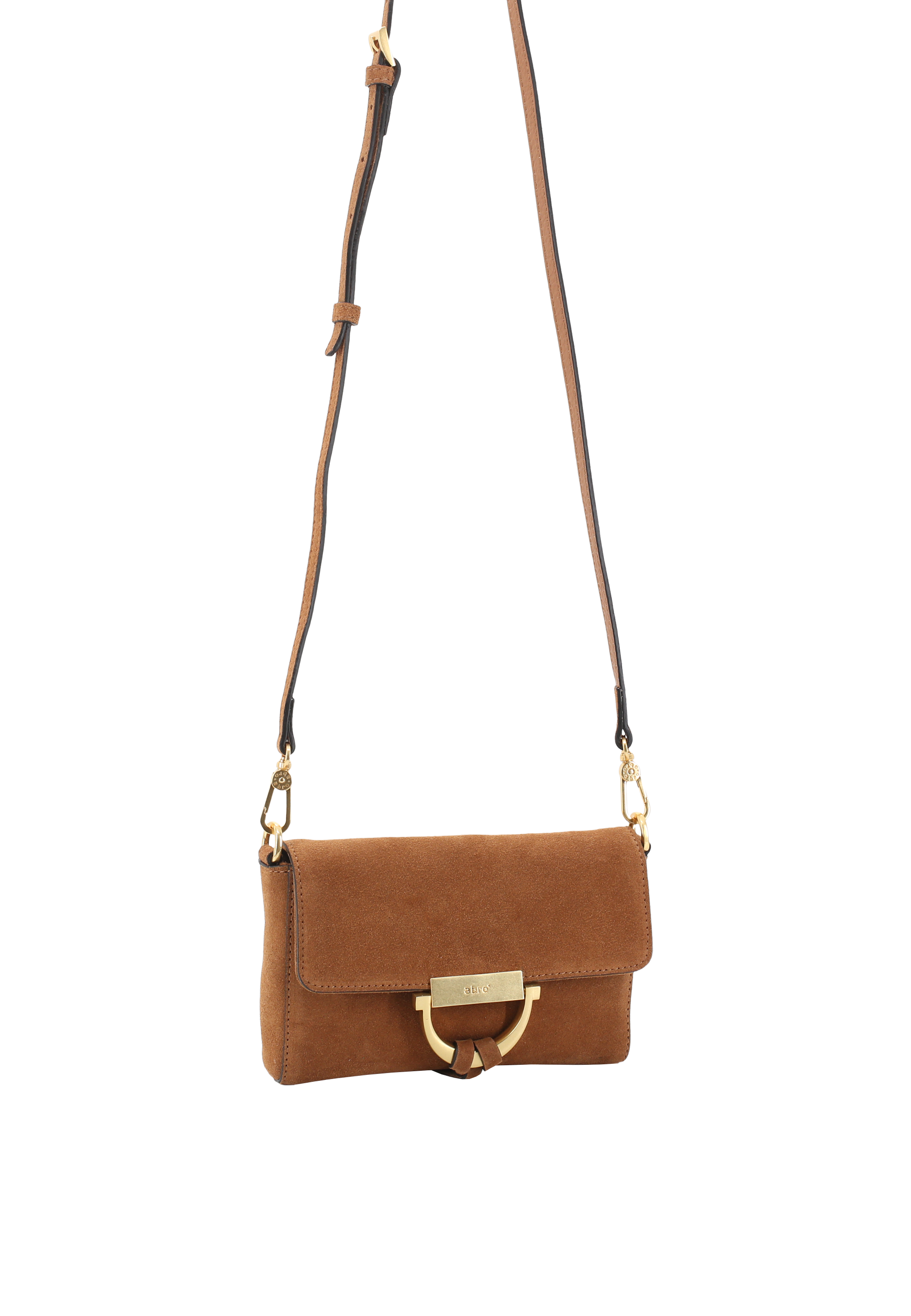 Schultertasche TEMI Leder Suede