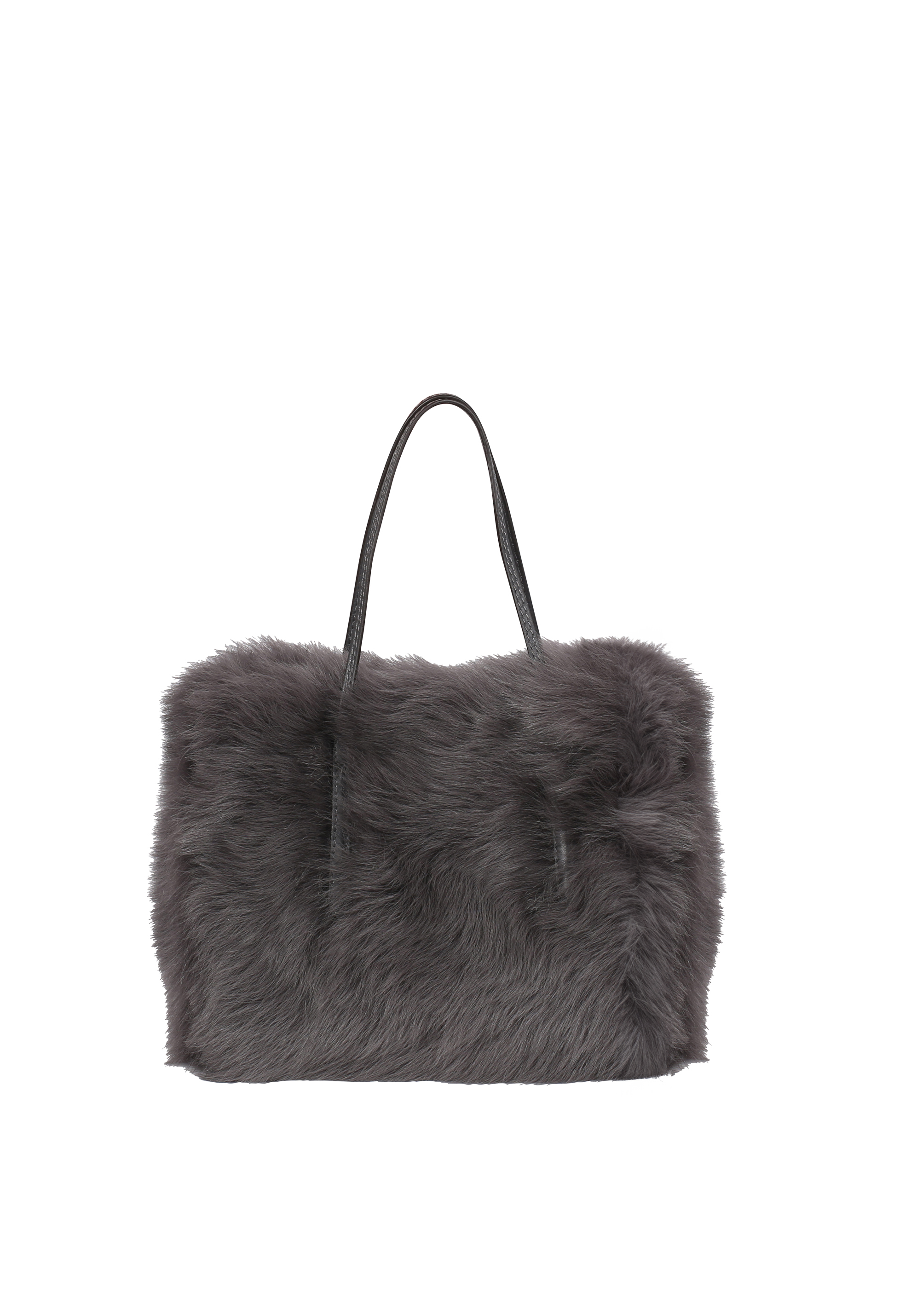 Handtasche NOELLE Leder Shearling LH