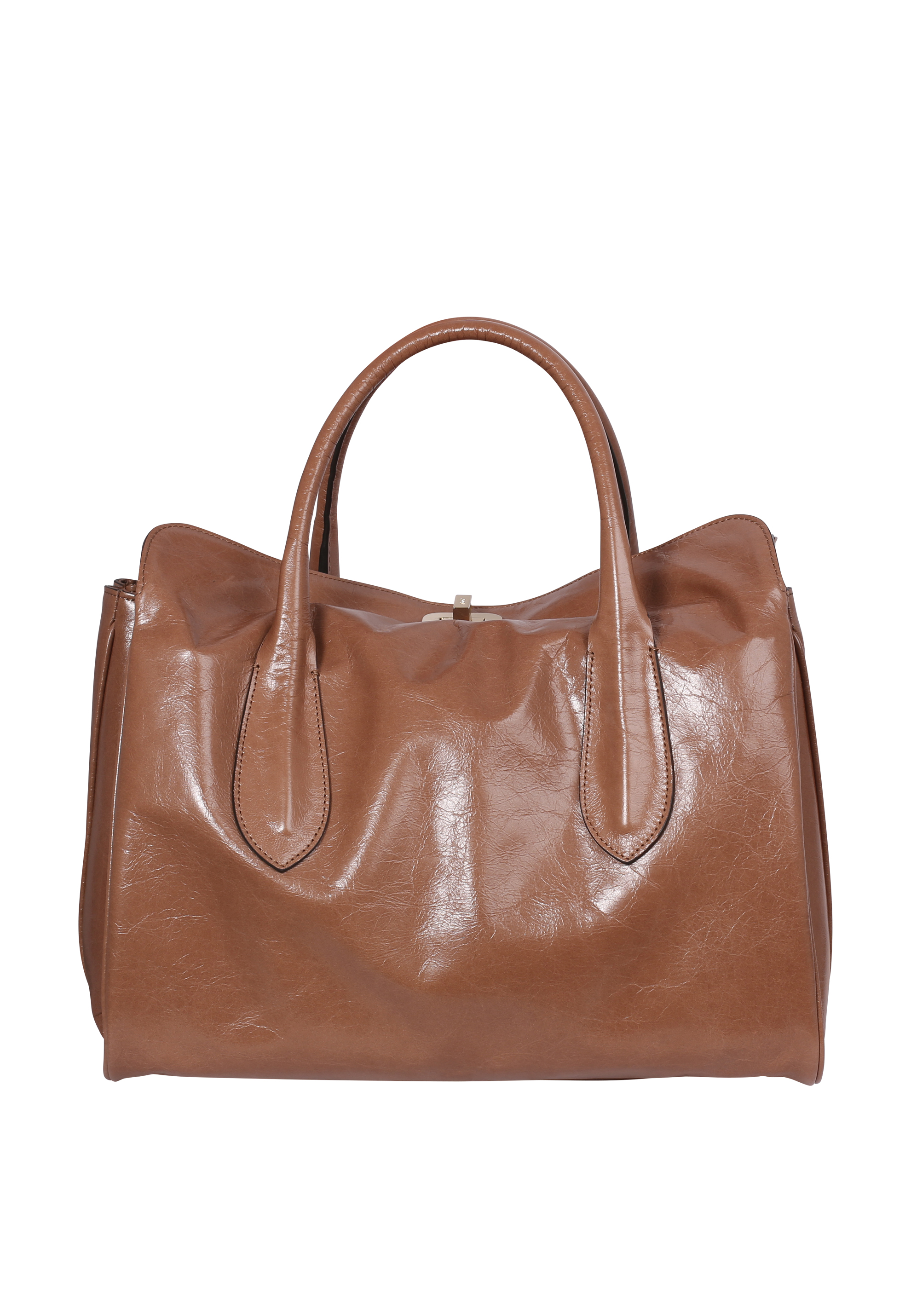 Shopper ACCORDION Leather Alias soft