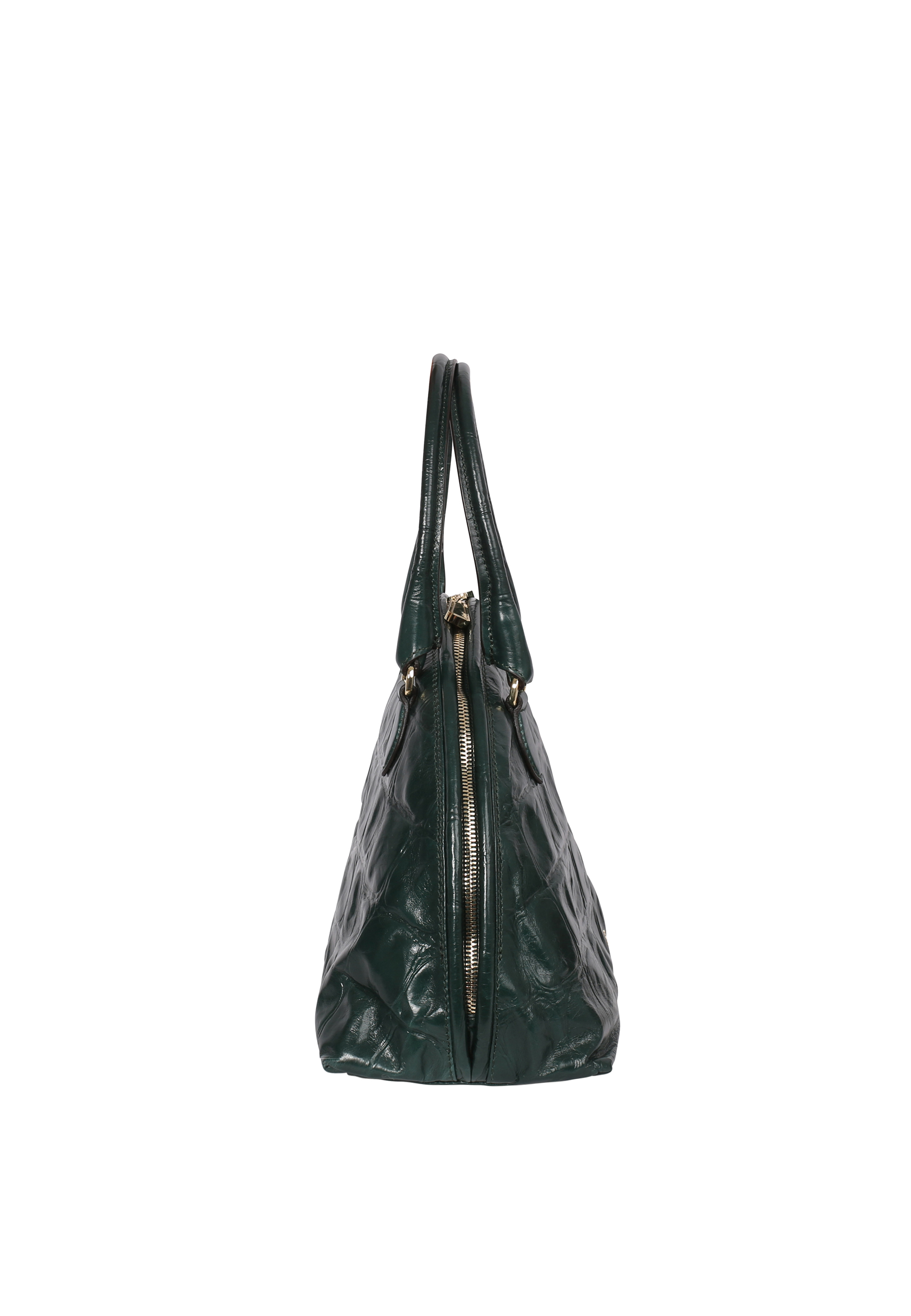 Handtasche WILLOW medium Leder Maxi Cocco