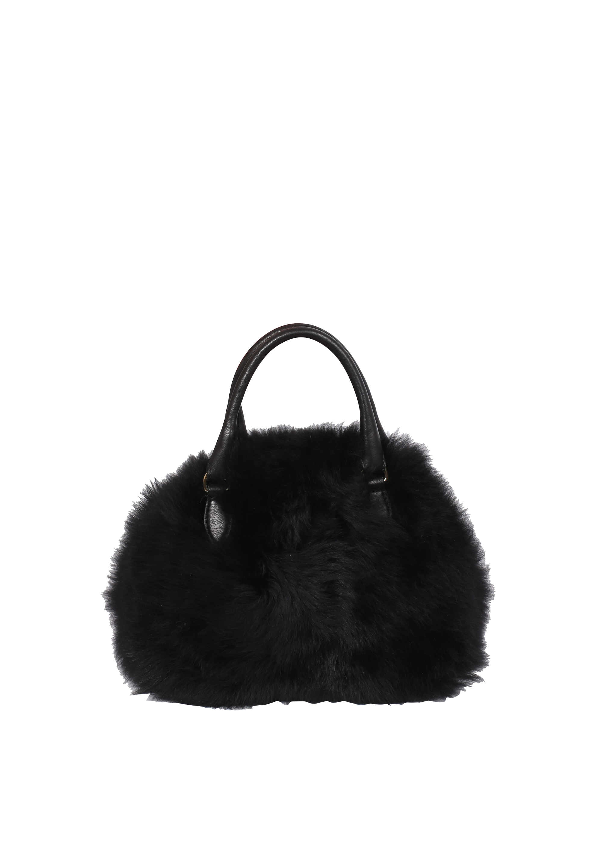 Handtasche WILLOW small Leder Shearling LH