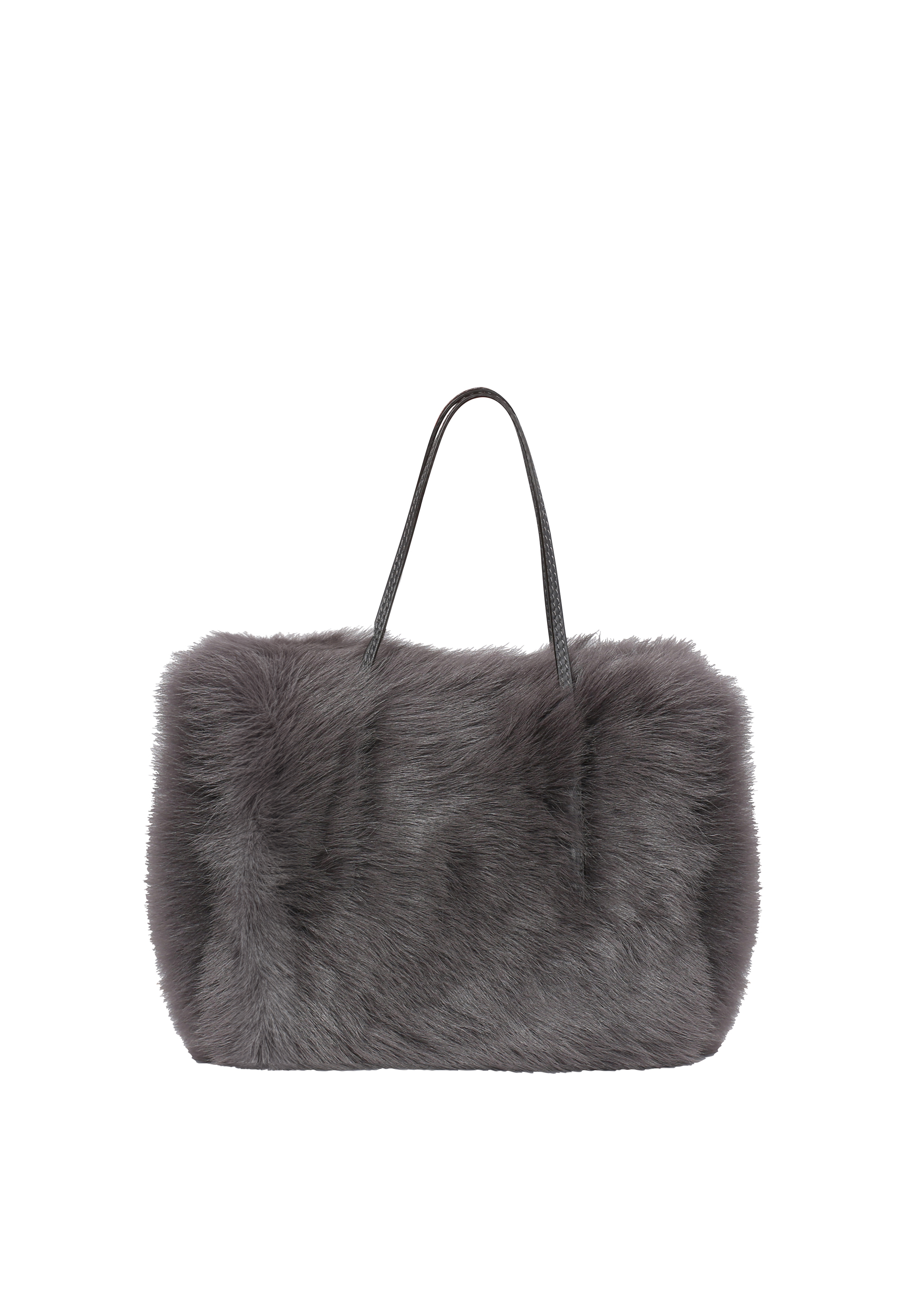 Handbag NOELLE Leather Shearling LH