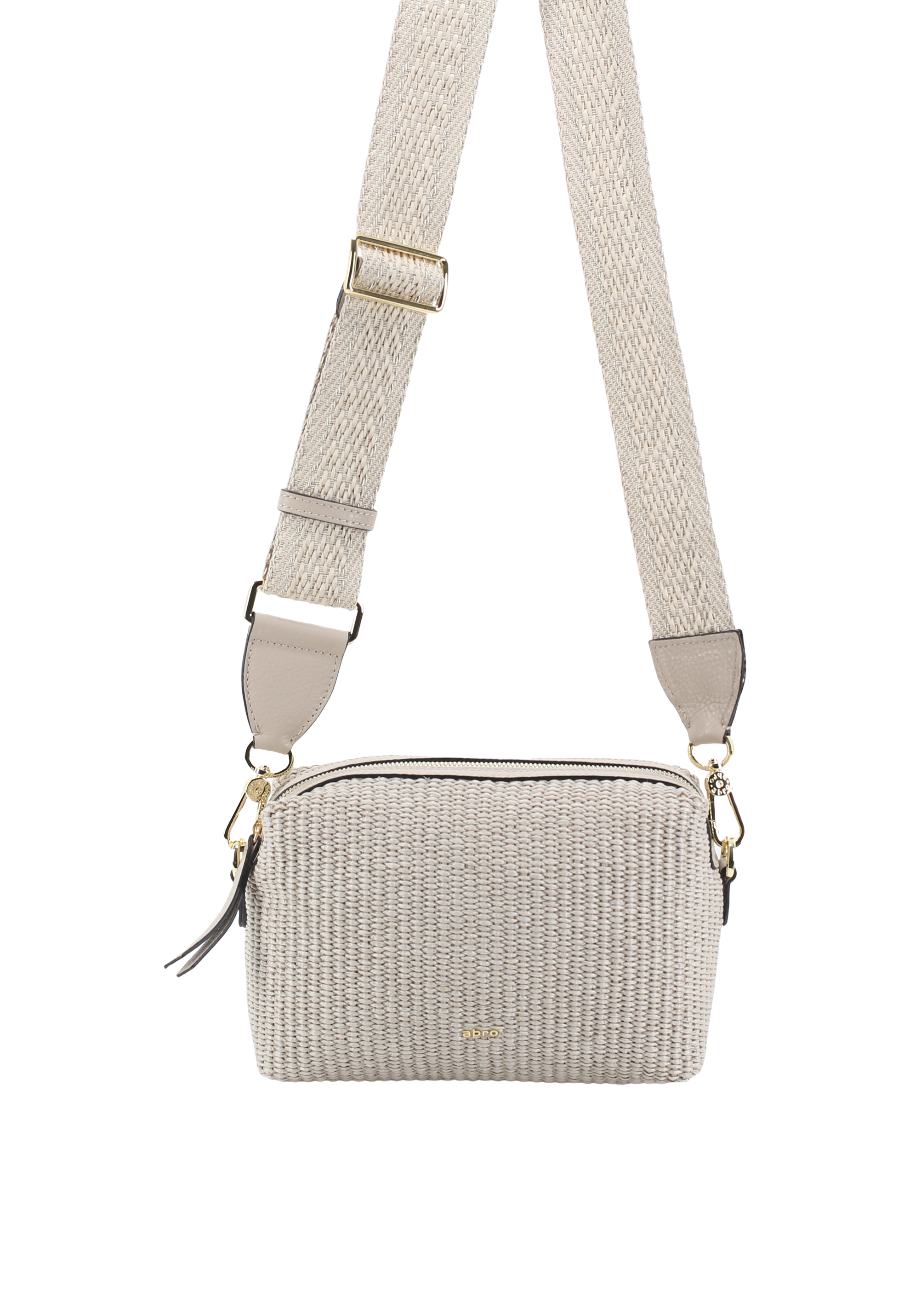 Shoulder bag KAIA fabric Raffia