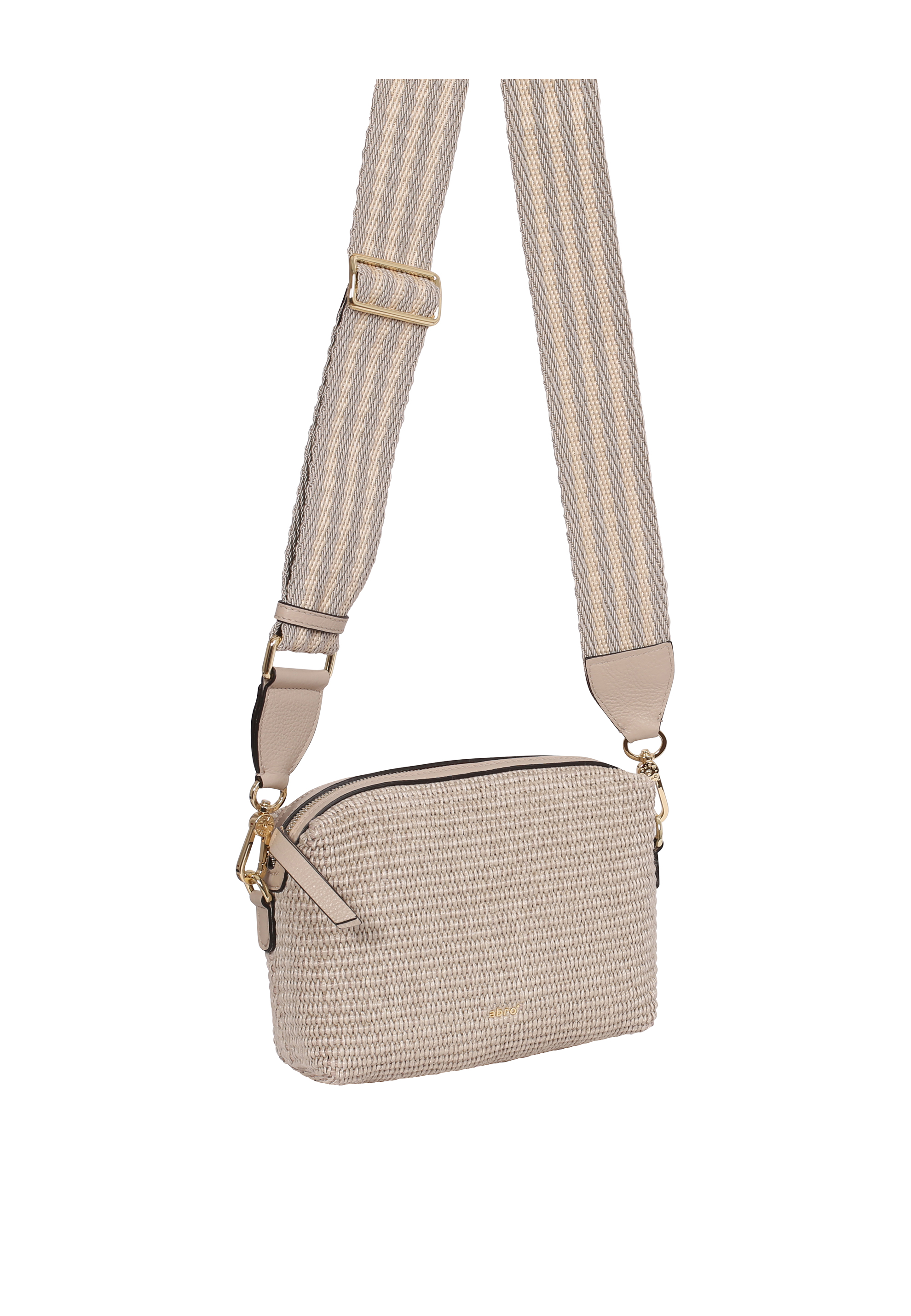 Shoulder bag KAIA fabric Raffia