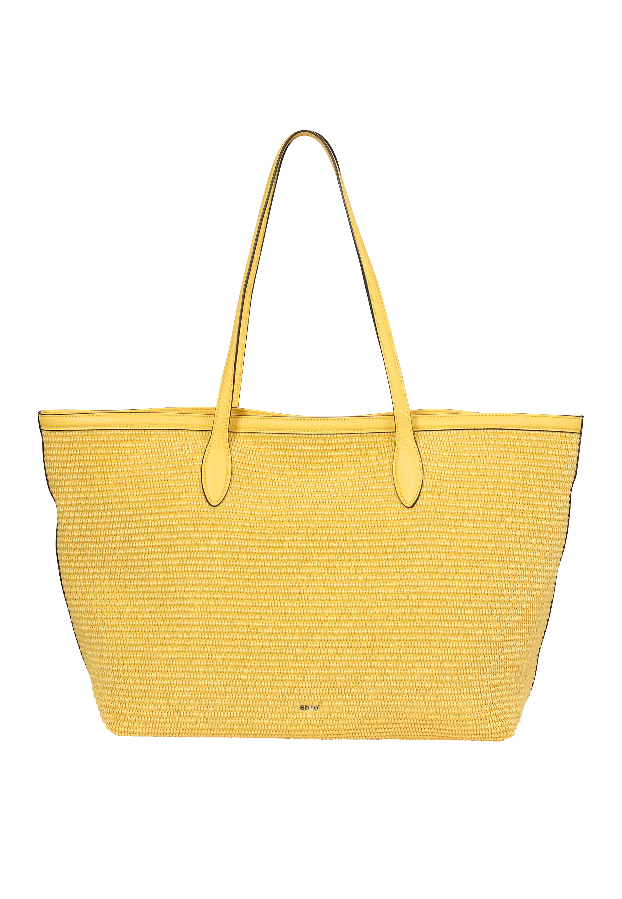 Shopper PRIMULA Stoff Raffia