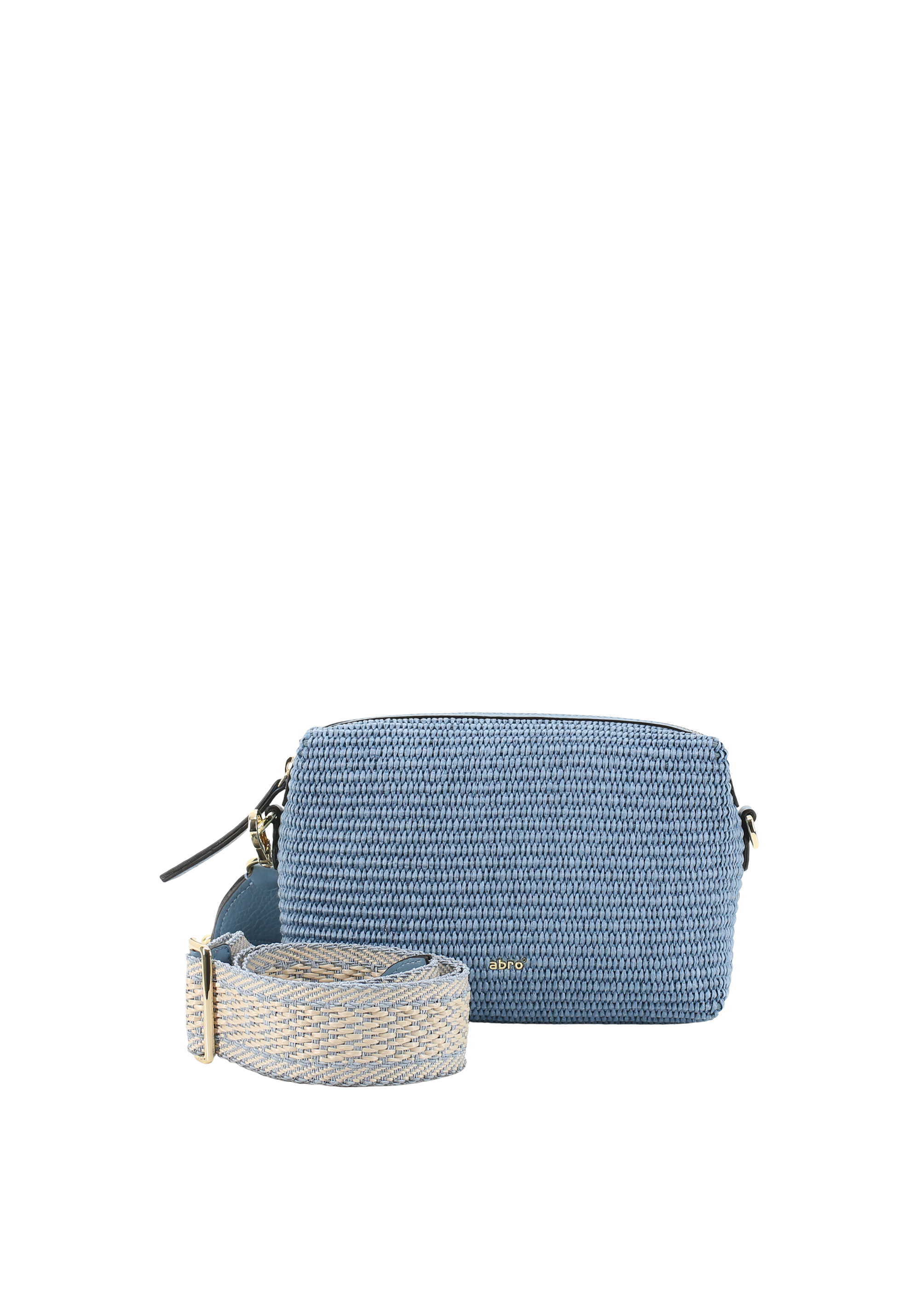 Shoulder bag KAIA fabric Raffia