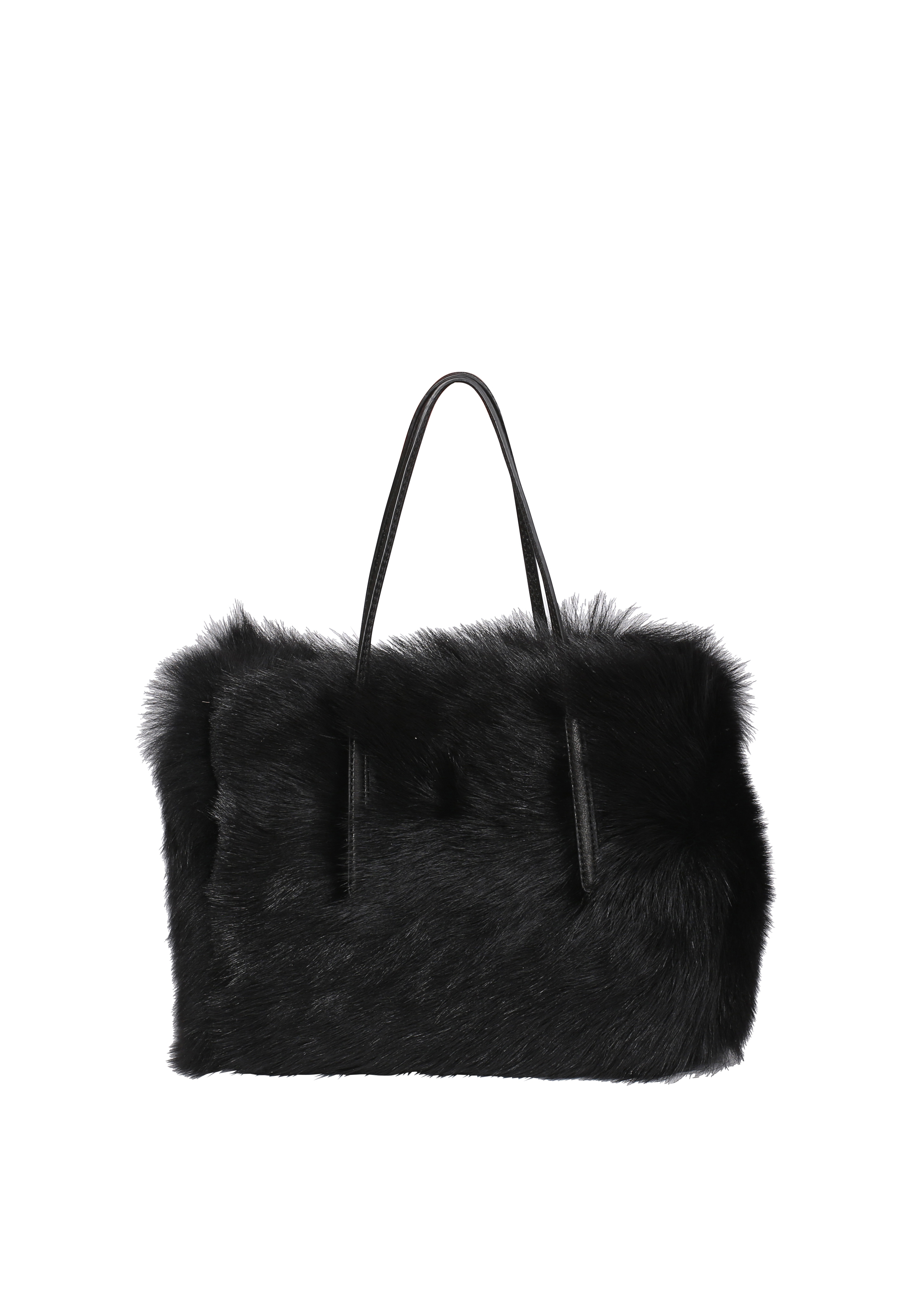 Handbag NOELLE Leather Shearling LH