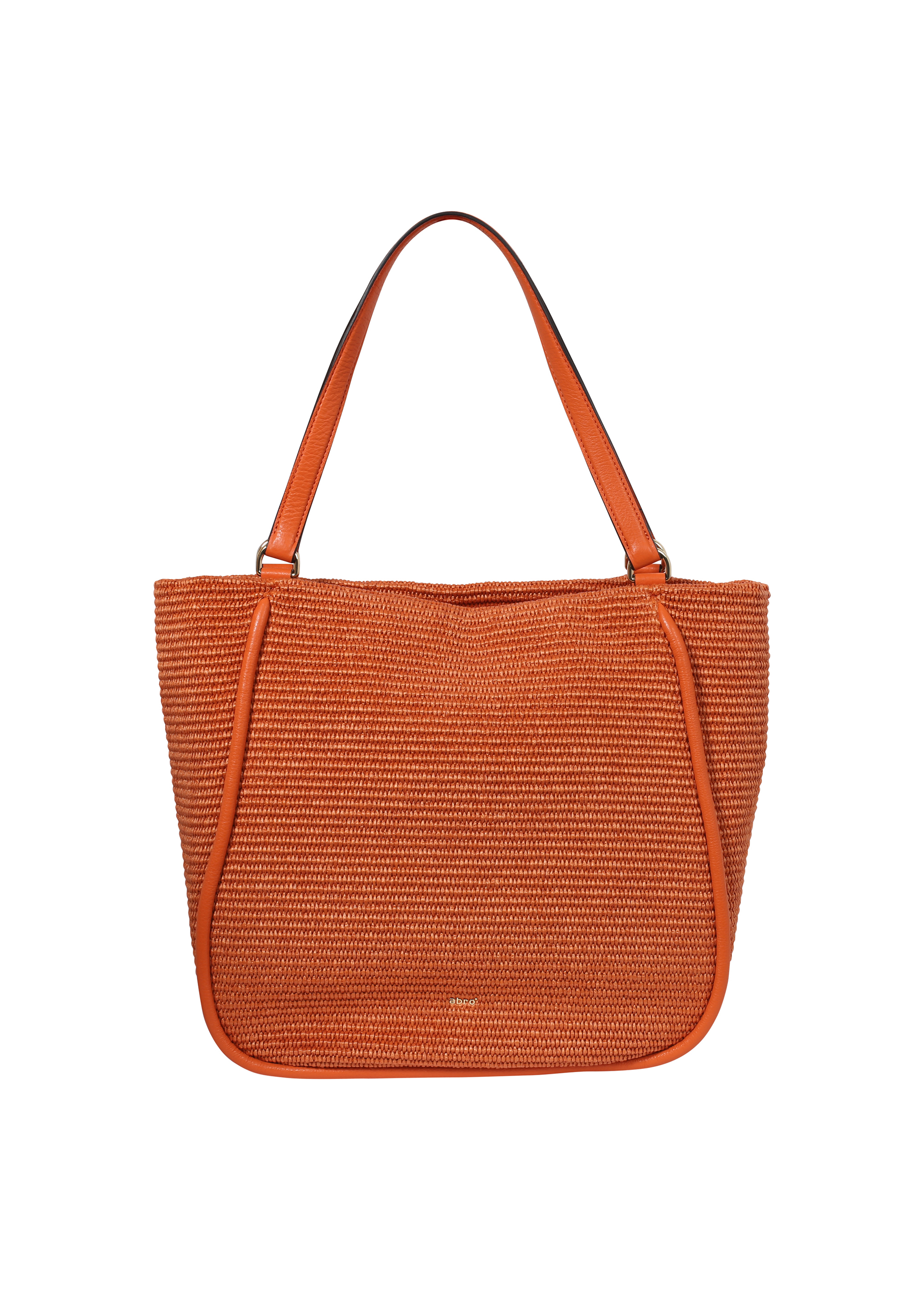 Shopper WILLOW fabric Raffia