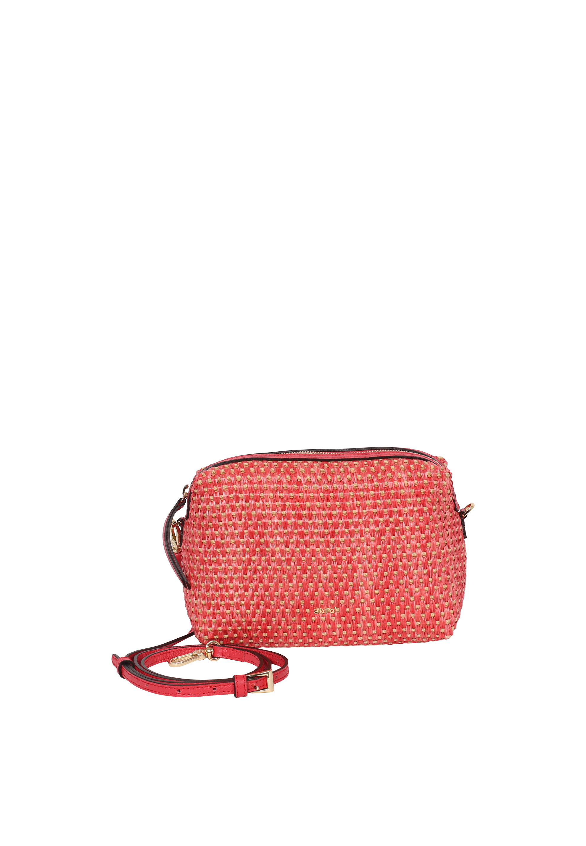 Cross body bag KAIA Fabric Raffia cestino