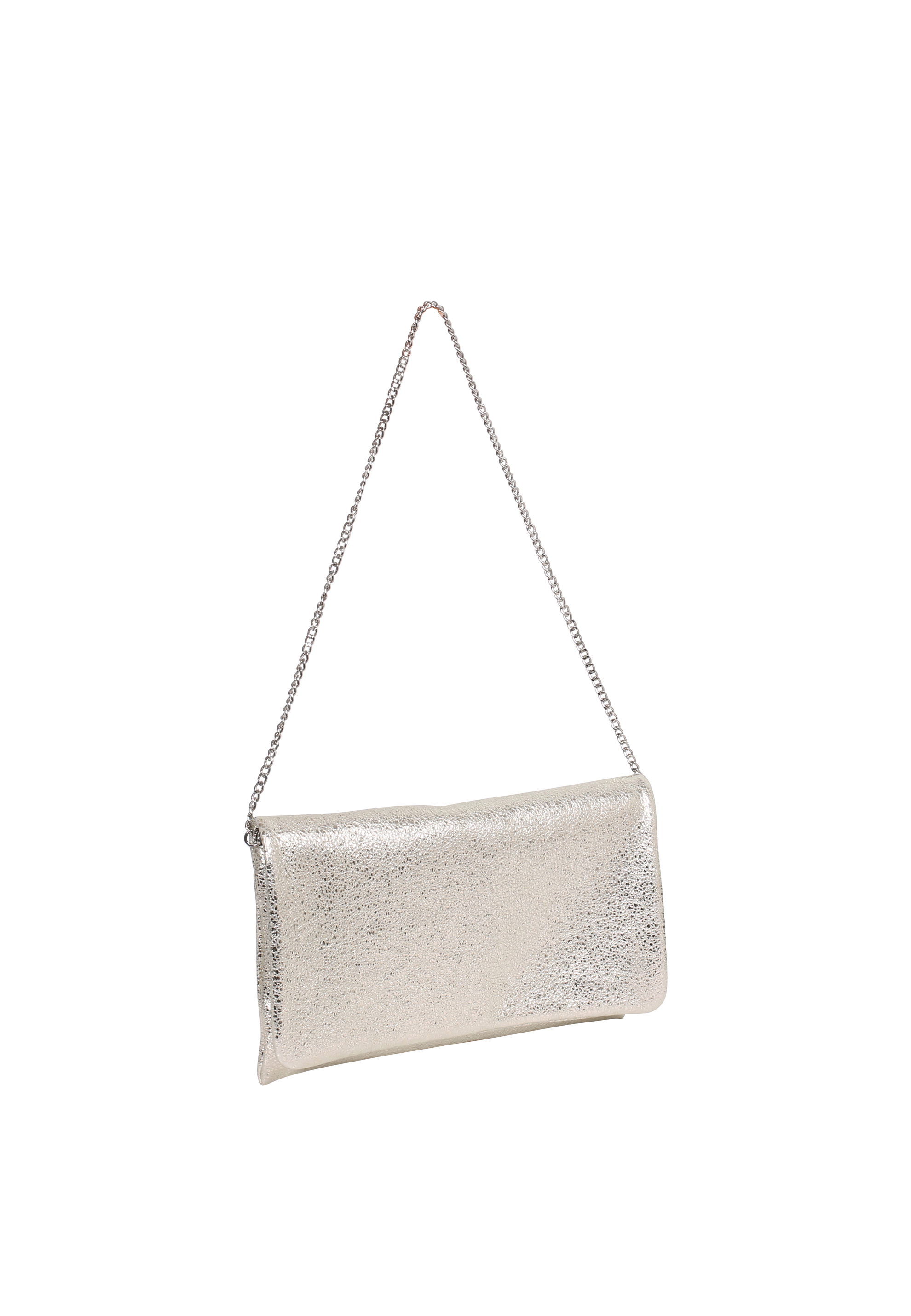 Clutch Leder Metallic