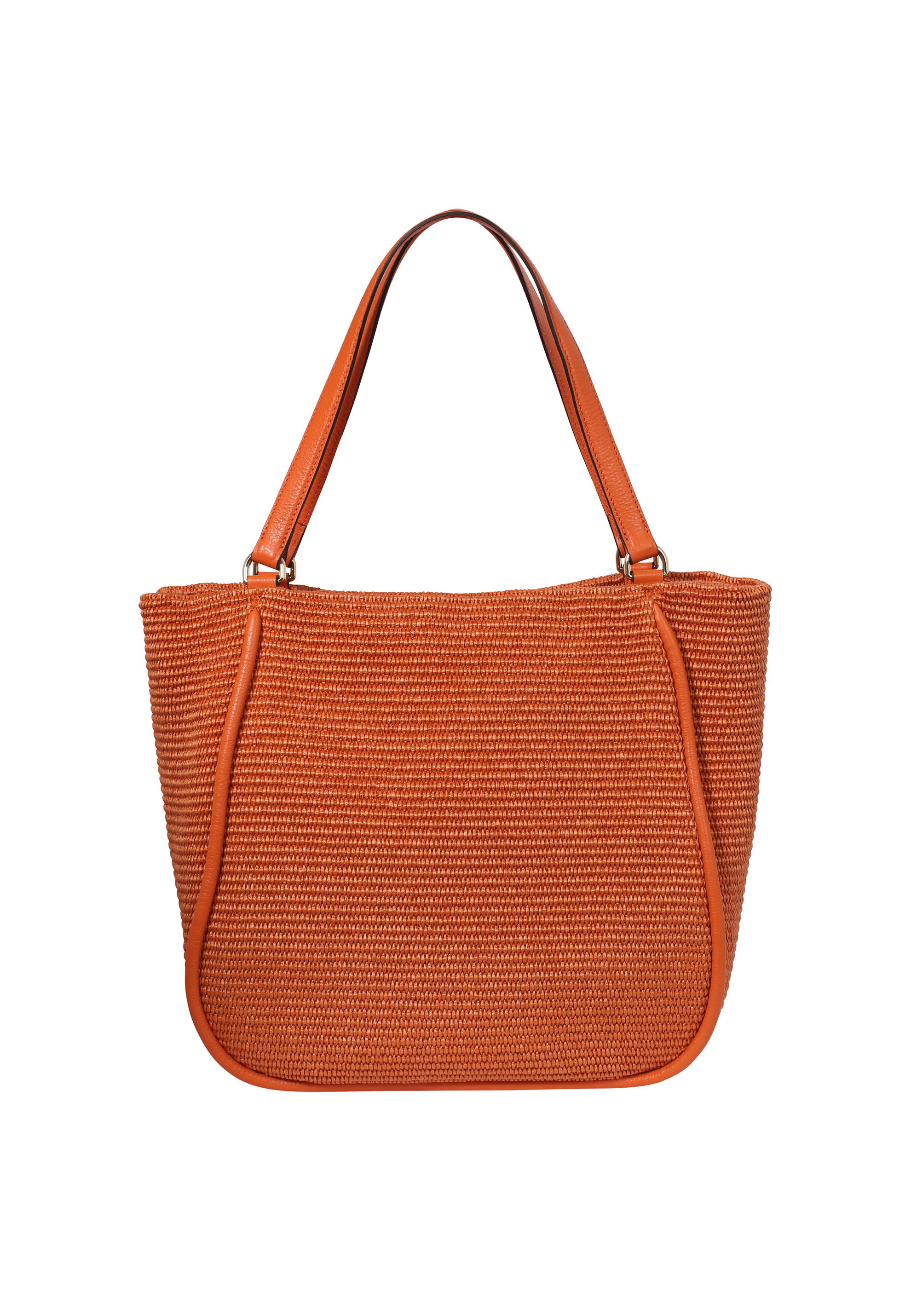 Shopper WILLOW fabric Raffia