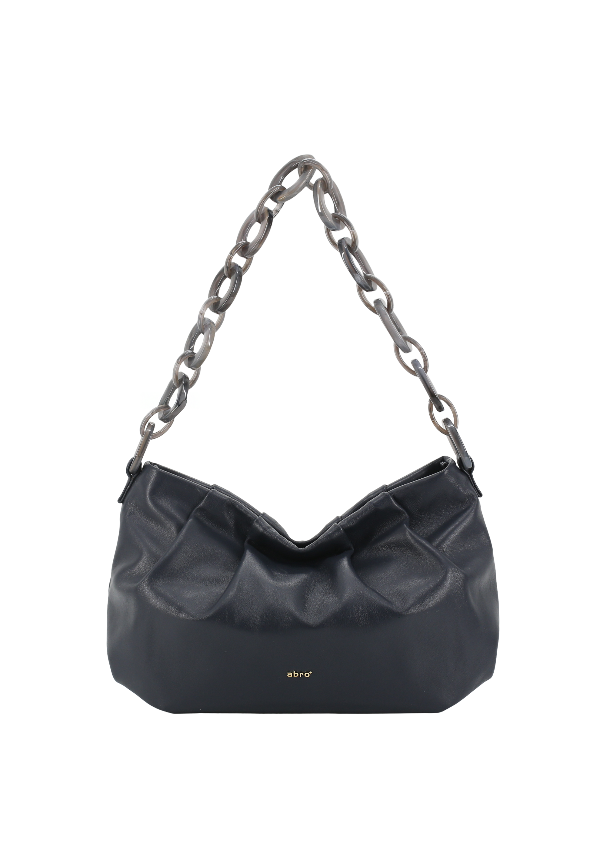 Shoulder bag DAYA Leather Piuma lucido