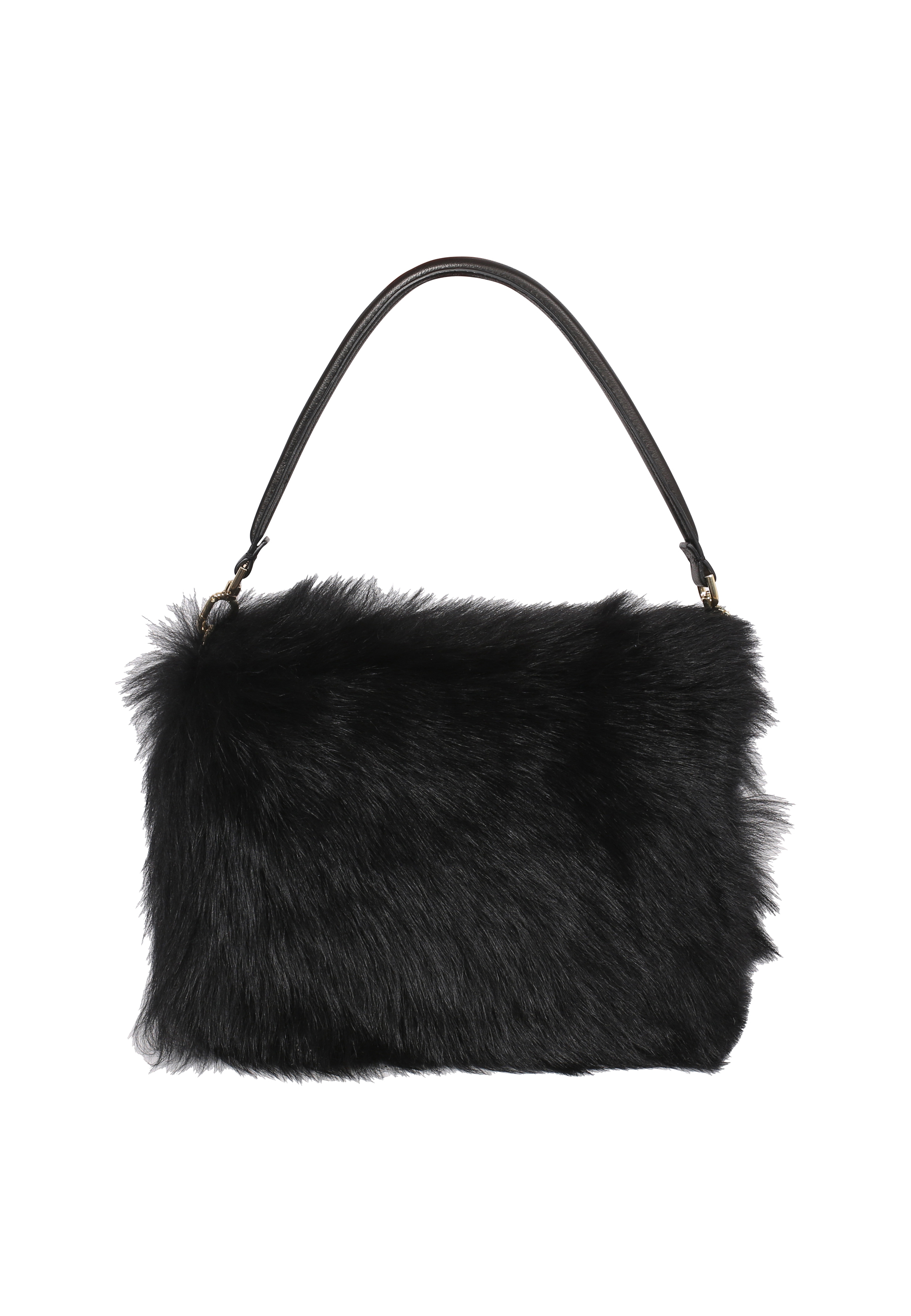 Schultertasche ASTOR Leder Shearling LH