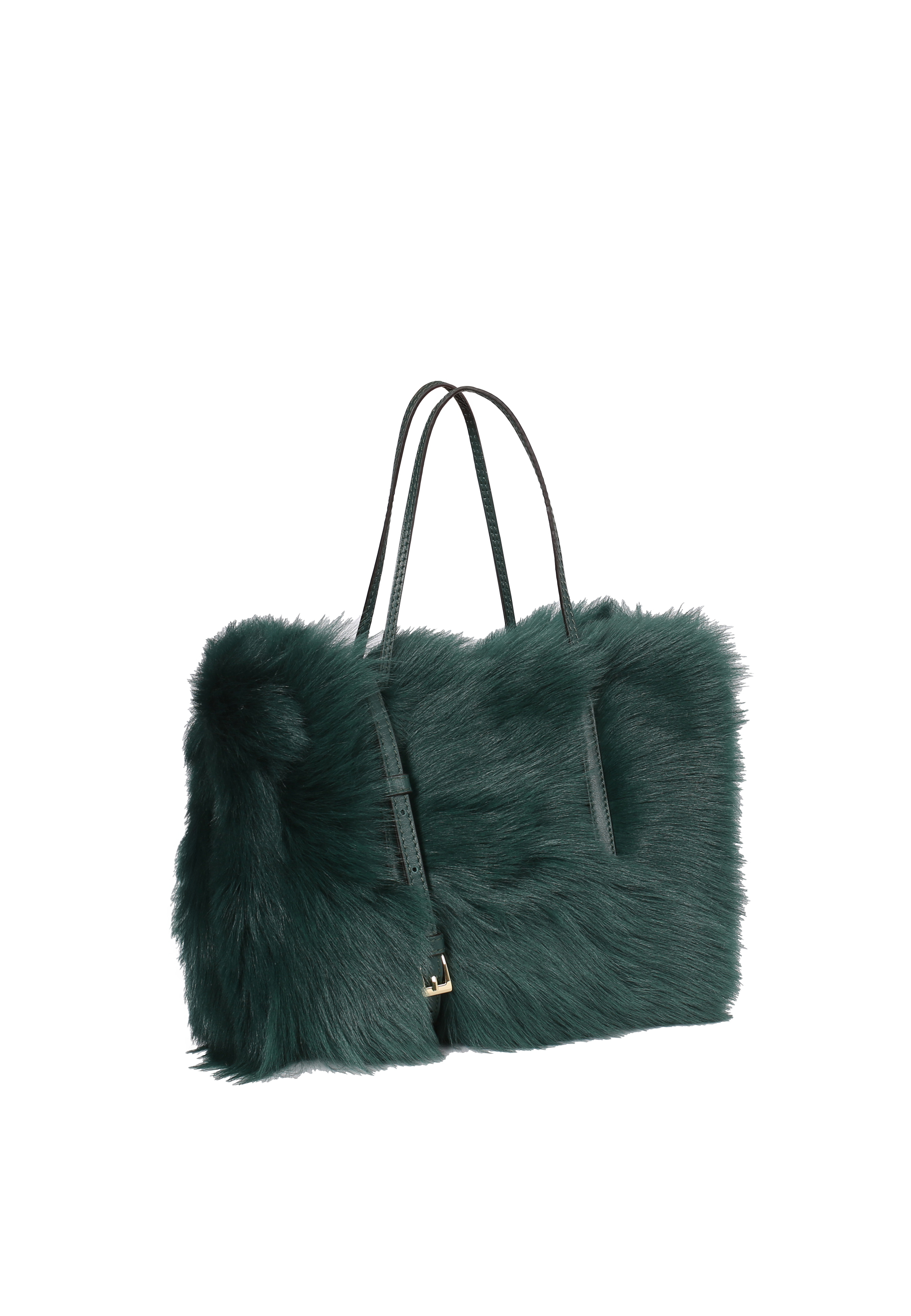 Handbag NOELLE Leather Shearling LH